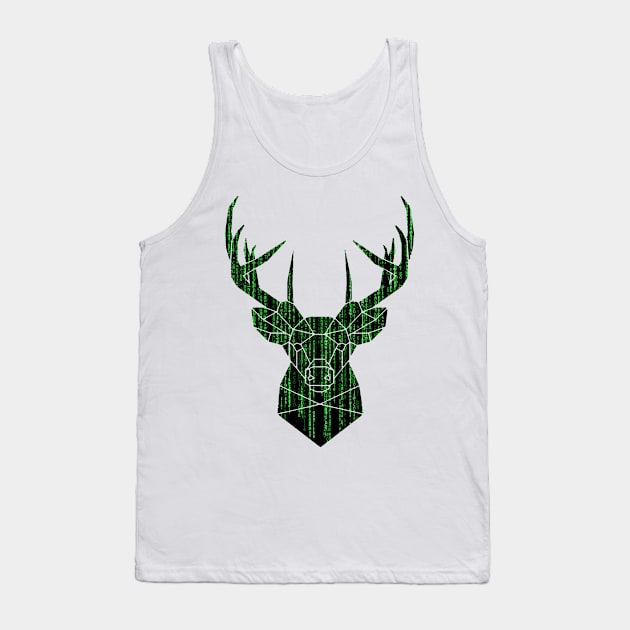 Deer head Tank Top by GoshaDron